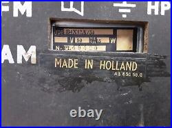 Vintage Philips/Norelco B4X12A/54 Tube Radio