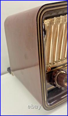 Vintage Philips Philetta B2D23A Tube Radio MCM German Audio Great Shape Tested