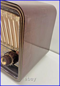 Vintage Philips Philetta B2D23A Tube Radio MCM German Audio Great Shape Tested