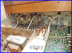 Vintage Philips Tube Stereo Radio Receiver, Push Pull 4 X 6gw8 Tubes