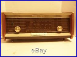 Vintage Phillips Norelco Tube Radio Fm-am Long- Short Wave Gram Stereo Bi-ampli