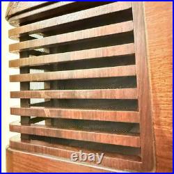 Vintage Phonola 521 Portable Tube Radio Art Deco Rare Wood