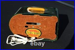 Vintage Pre War Old Blue Green Antique Fada 115 Catalin Bakelite Antique Radio