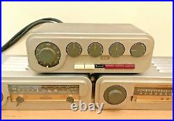 Vintage QUAD II Valve Tube Stereo Pre Amplifier & Quad Radio Tuners for Quad II
