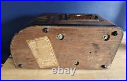 Vintage RARE General Electric Model H-624 Tube Radio Working