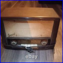 Vintage RARE Genuine OLD TUBE RADIO EMUD Favorit 149 Bakelite Radio 1958
