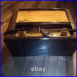 Vintage RARE Genuine OLD TUBE RADIO EMUD Favorit 149 Bakelite Radio 1958