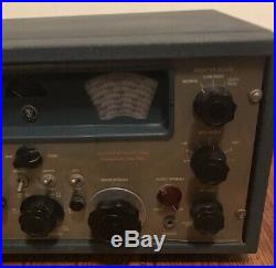 Vintage RARE TMC GPR-90 Communication Receiver Ham Tube Radio Military