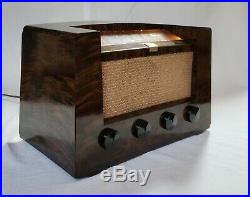 Vintage RCA AM/FM Tube Radio 8R75 (1948) RARE & COMPLETELY RESTORED