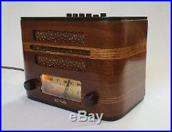 Vintage RCA AM Tube Radio 95-X1 (1938) RARE AND COMPLETELY RESTORED