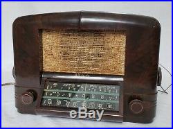 Vintage RCA Bakelite AM/SW Radio Model 5Q55 (1939) RARE & TOTALLY RESTORED