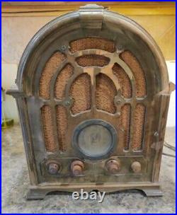 Vintage RCA Cathedral Radio Model 121 Circa 1933