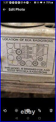 Vintage RCA Cathedral Radio Model 121 Circa 1933