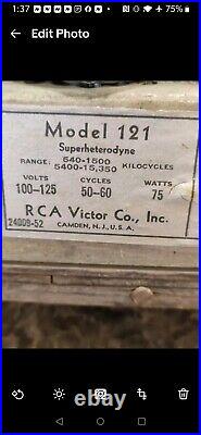 Vintage RCA Cathedral Radio Model 121 Circa 1933