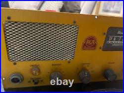 Vintage RCA ET-8056 tube radio for parts or repair LOOK