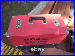 Vintage RCA Radio / TV Repairman Tube Caddy Red & Black (VERY NICE SHAPE!)