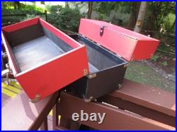 Vintage RCA Radio / TV Repairman Tube Caddy Red & Black (VERY NICE SHAPE!)