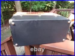 Vintage RCA Radio / TV Repairman Tube Caddy Red & Black (VERY NICE SHAPE!)