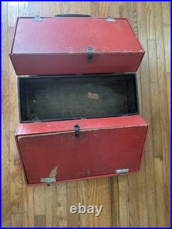 Vintage RCA Radio / TV Repairman Tube Case Caddy With 132 Untested Tubes