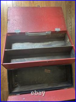 Vintage RCA Radio / TV Repairman Tube Case Caddy With 132 Untested Tubes