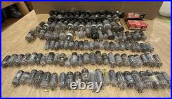 Vintage RCA Radio / TV Repairman Tube Case Caddy With 132 Untested Tubes