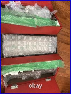 Vintage RCA Radio / TV Repairman Tube Case Caddy With 132 Untested Tubes