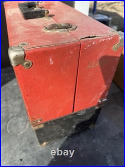 Vintage RCA Radio / TV Repairman Tube Case Caddy With Contents