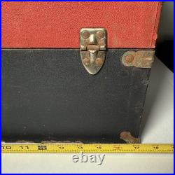 Vintage RCA Radio TV Repairman Vacuum Tube Caddy Case Tool Box With 160+ Tubes