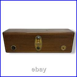 Vintage RCA Radiola 18 Tube Radio Wooden Cabinet Box