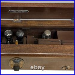 Vintage RCA Radiola 18 Tube Radio Wooden Cabinet Box