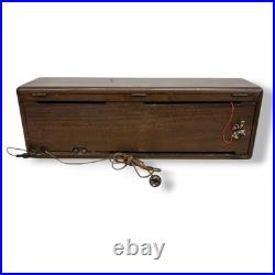 Vintage RCA Radiola 18 Tube Radio Wooden Cabinet Box