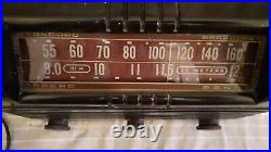 Vintage RCA Radiola 61-10 AM & SW 9-12MHz Bakelite 6-Tube Radio Working Tested