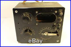 Vintage RCA Radiola III 3 Regenerative Radio Receiver Ham Radio Collectible