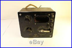 Vintage RCA Radiola III 3 Regenerative Radio Receiver Ham Radio Collectible