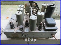 Vintage RCA Super Heterodyne Tube Radio Tuner Amplifier C8-15 Console 1935