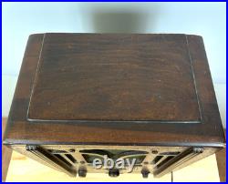 Vintage RCA Superheterodyne AM/SW Tombstone Tube Radio 5T 1936 Tested Works Wood