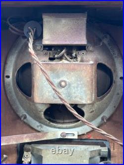 Vintage RCA Superheterodyne AM/SW Tombstone Tube Radio 5T 1936 Tested Works Wood