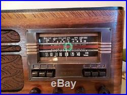 Vintage RCA T60 AM/SW Magic Eye Radio (1939) COMPLETELY RESTORED