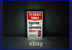 Vintage RCA TV Radio Tube Tested By Experts We Replace With RCA Tubes Lighted