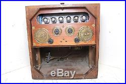 Vintage RCA Victor Model 26 Multiband 13 Wooden Tube Radio Parts/Repair