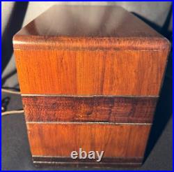 Vintage RCA Victor Model 85T Tube Radio 1937 WORKS WELL! Beautiful Wood