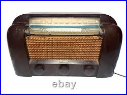 Vintage RCA Victor Q103 Tube Radio AM Shortwave Pre-War Bakelite Unrestored