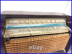 Vintage RCA Victor Q103 Tube Radio AM Shortwave Pre-War Bakelite Unrestored