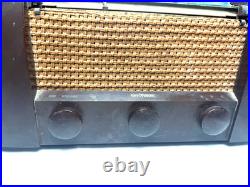 Vintage RCA Victor Q103 Tube Radio AM Shortwave Pre-War Bakelite Unrestored