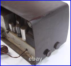 Vintage RCA Victor RCA Victor RC 1129 Tube Radio Works Needs Restoration