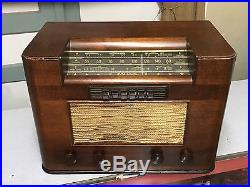 Vintage RCA Victor Shortwave TV International Frequency Modulation Radio Tube