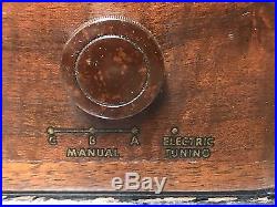 Vintage RCA Victor Shortwave TV International Frequency Modulation Radio Tube