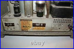 Vintage RCA Victor Tombstone Tube Radio 1930s Restoration TLC 7T1 Powers On