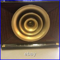 Vintage RCA Victor Tube Radio Bakelite B274 Golden Throat Bullhorn -AS-IS