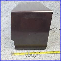 Vintage RCA Victor Tube Radio Brown 1960's MCM Brown Bakelite AM/FM Working